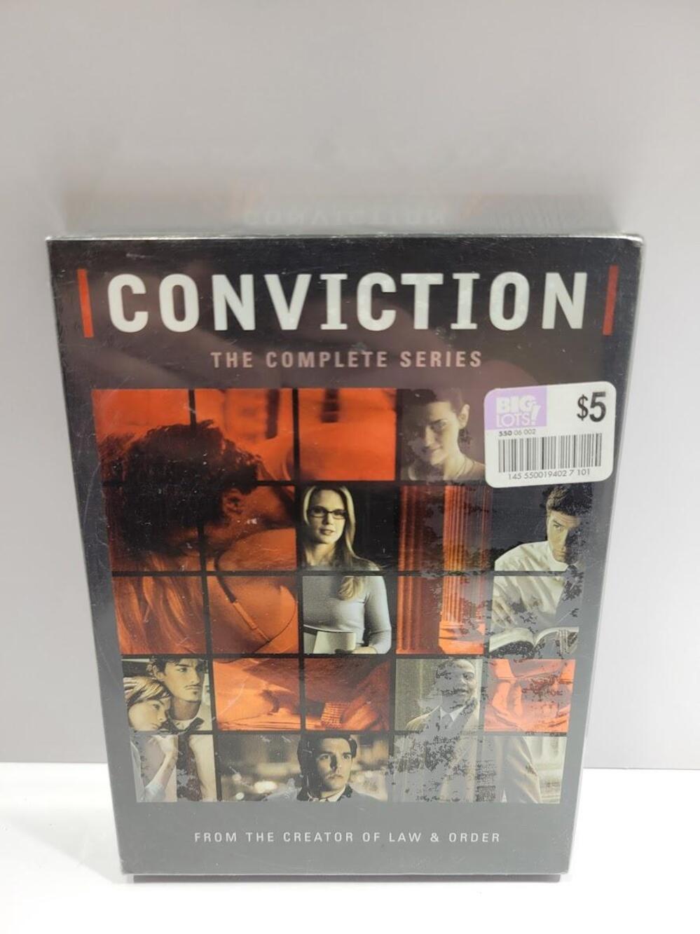 Conviction The Complete Series DVD Box Set TV Series Crime Drama Widescreen NTSC